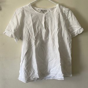 MADEWELL Short Sleeve Blouse